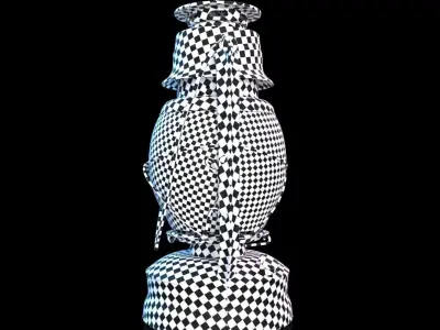 old lantern 3D model