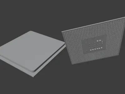 CPU - High Quality - PBR Free 3D model