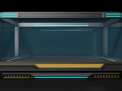 Sci Fi Incubator 3D model