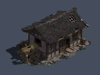 house old house 3D model