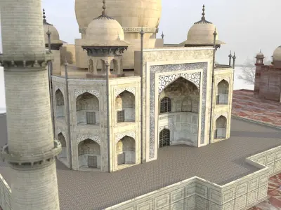 Taj Mahal Palace 3D model