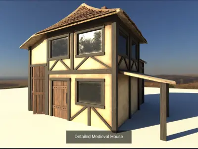 Detailed Medieval Building pack