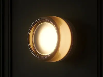 Dimple Smoke Sconce by Rich Brilliant Willing 3D model