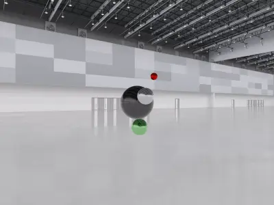 HDRI - Exhibition Hall Interior 6 Texture
