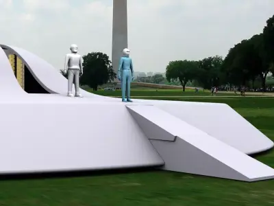 KLAATU s Ship from The Day the Earth Stood Still 3D model