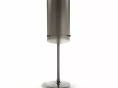 Pedistal Table Lamp 3D model