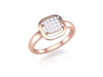 Delicate Ring - 4 3D print model