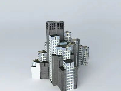 200 Aldersgate Street, London Free 3D model