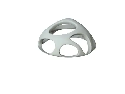 SciFi Cube Object No 53256 Low Poly Shape Low-poly 3D model