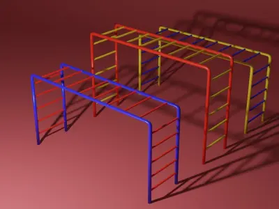 Park Ladders 3D model