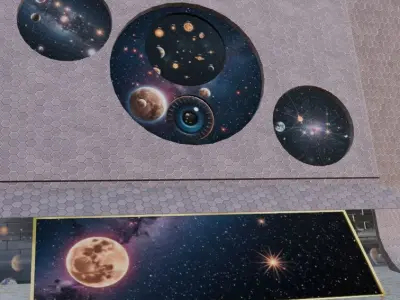 Scientific Building 111 Low-poly 3D model