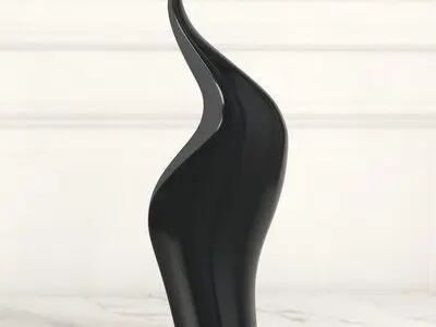 Cheshunt Curve Leaf Sculpture 3D model
