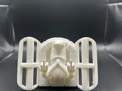 Happy window gnome 3D print model