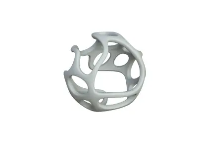SciFi Cube Object No 22789 Low Poly Shape Texture