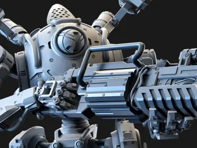 Titanfall Northstar 3DPrintable 100mm 3D print model