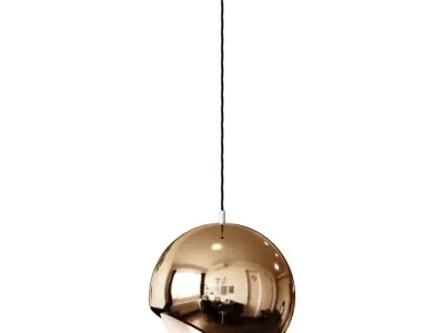 Replica Tom Dixon Copper Pendant Copper 3D model