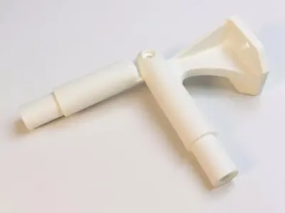 Corner support for curtains 3D print model