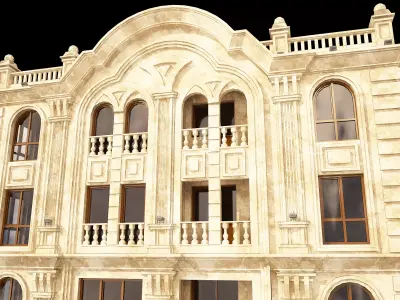 3d model of a residential apartment with full details  3D model