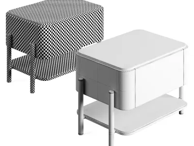 Ana Roque AMAN Bedside Table 3D model