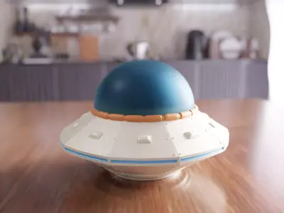 Ufo Spacecraft - 415 3D print model