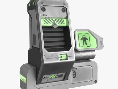 Scanner Displays Collection 3D Model Pack