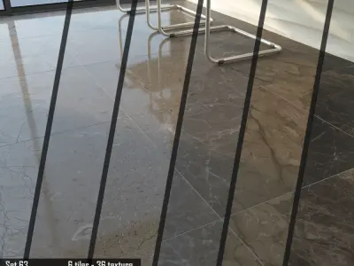 TUREX INTERNATIONAL Marble Tiles Set 3D model