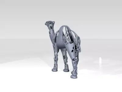 Dromedary Dust Voronoi 3D model