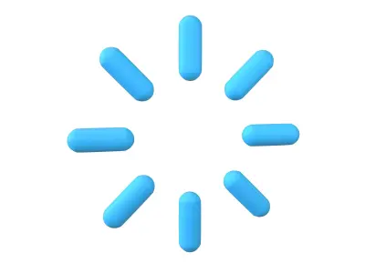 Burst Element Symbol v1 003 Low-poly 3D model