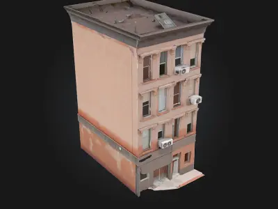 Urban Illusion  A Dreamlike Vision of City Life 3D model