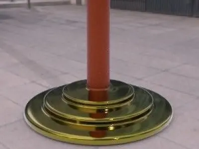  olympic games flag 3D model