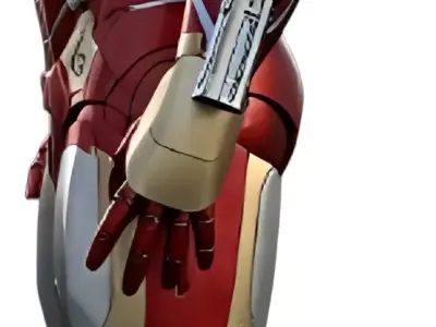 Iron Man Suit Mark XLVI Ultra-Realistic 3D Model 3D model