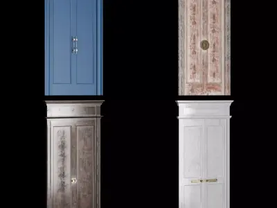 Door collection 2  28 pieces 3D model