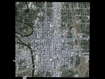 Wichita - USA 3D model
