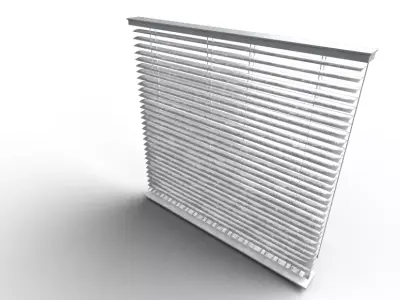 Window Blinds Low-poly 3D model purchase