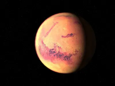 mars 3d max corona rander  3D model
