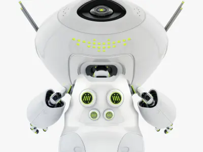 Pirate bot V  3D model