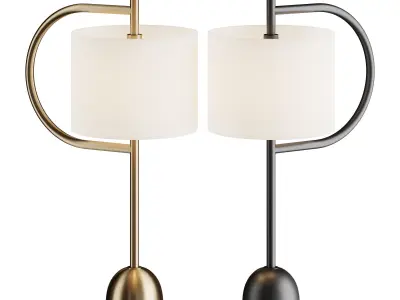Wittmann DETOUR Table lamp 3D model