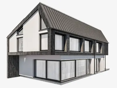 Modern house 21 3D model