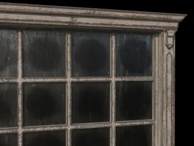 Old Window  Free low-poly 3D model