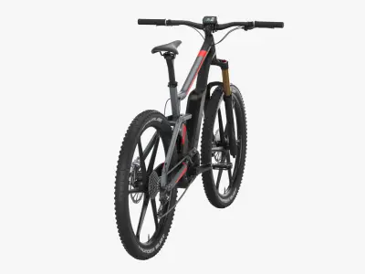 Electric bike 3D model