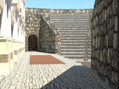 Roman Theater  3D model