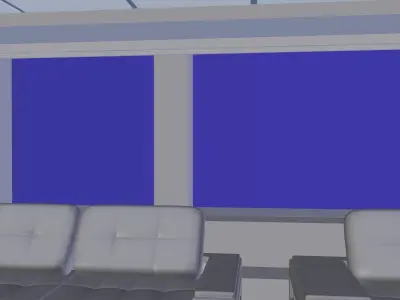 PRIOR Hospital Bedroom 3D model