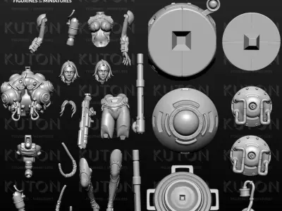 VALDA 3D print model