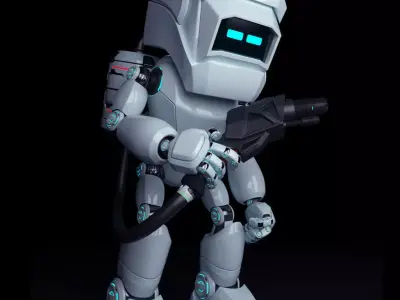 Repair robot 3D model