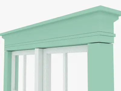 windows Low-poly 3D model