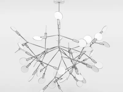 LAMP CHIC BOTANIC 3d model 3D model