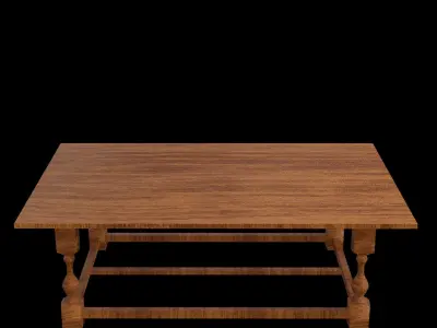 Camilla Table 3D model