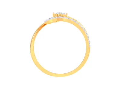 Women Ring MTL 3dm STL OBJ FBX Details 3D print model 9