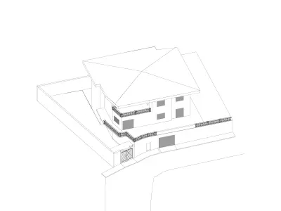 Villa in Napoli 3D model