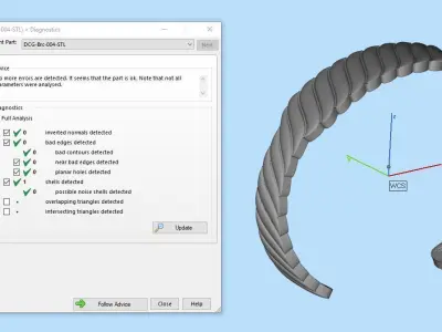 David yurman bracelet 3D print model